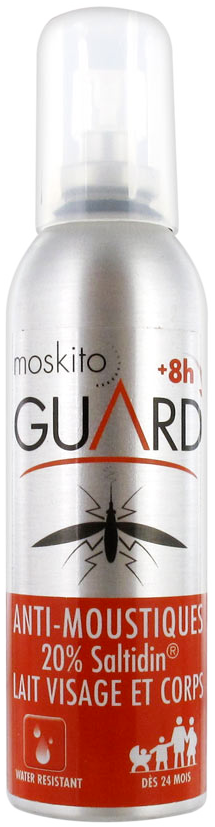 Moskito guard anti-moustiques lait visage/corps 75ml